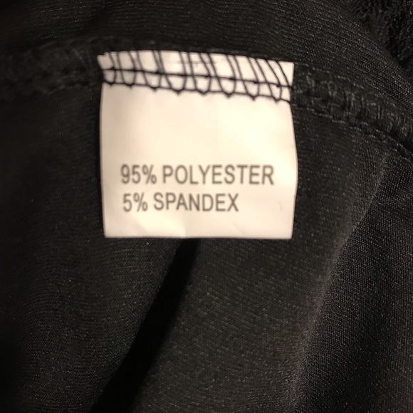 SOLD-Black lace dress - Picture 7 of 7